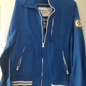 Abercrombie & Fitch Saranac lake blue jacket:
